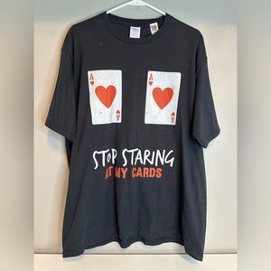 Unisex poker T-shirt size xl